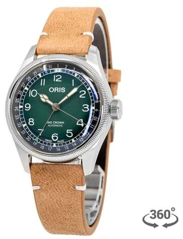 Oris Big Crown 01 754 7779 4067 38mm Stainless steel Green