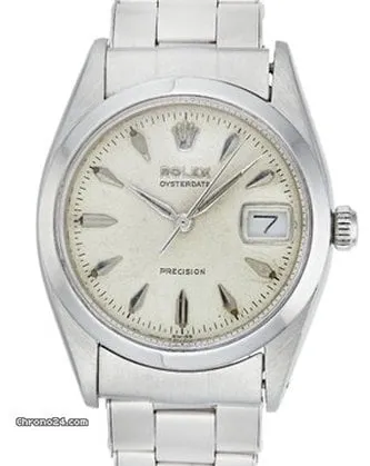 Rolex Oyster Date 6494 34mm Stainless steel