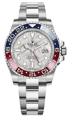 Rolex GMT-Master II 126719BLRO 40mm White gold Gray