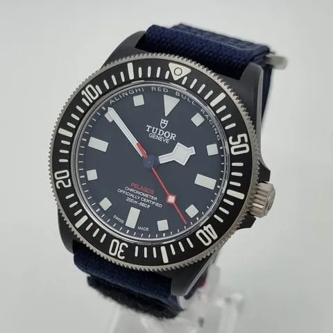 Tudor Pelagos 25707KN 42mm Carbon fiber Blue