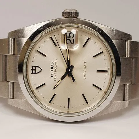 Tudor Prince Date 84100 34mm Stainless steel Silver