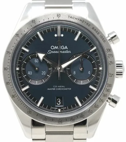 Omega Speedmaster 332.10.41.51.03.001 40.5mm Stainless steel Blue