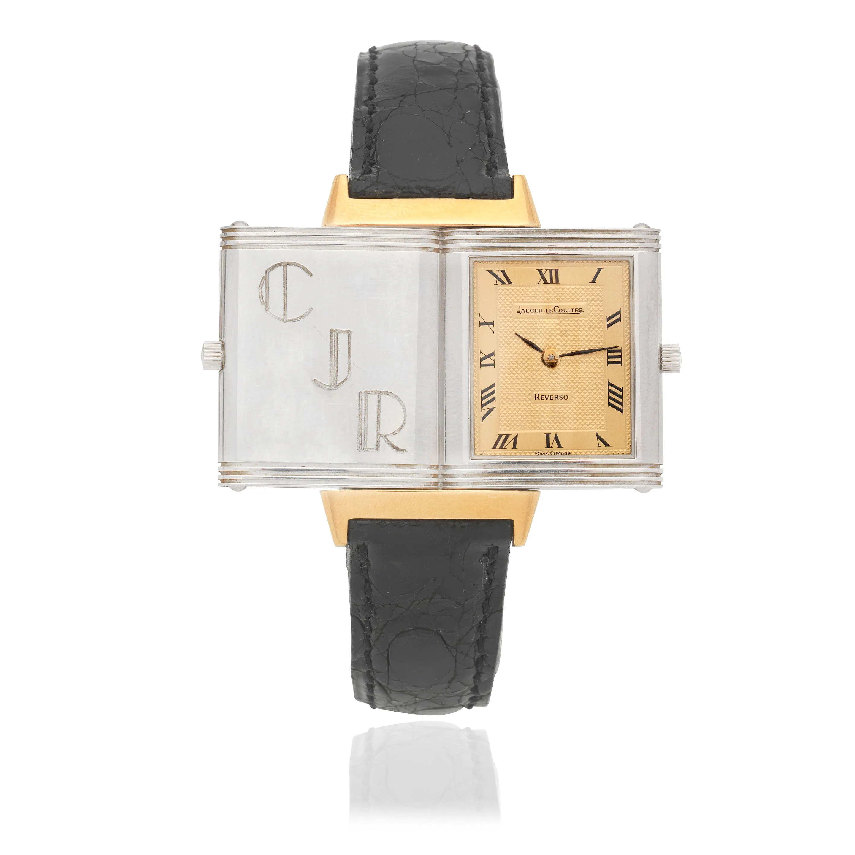 Jaeger-LeCoultre Reverso 140.251.5 23mm Stainless steel Champagne