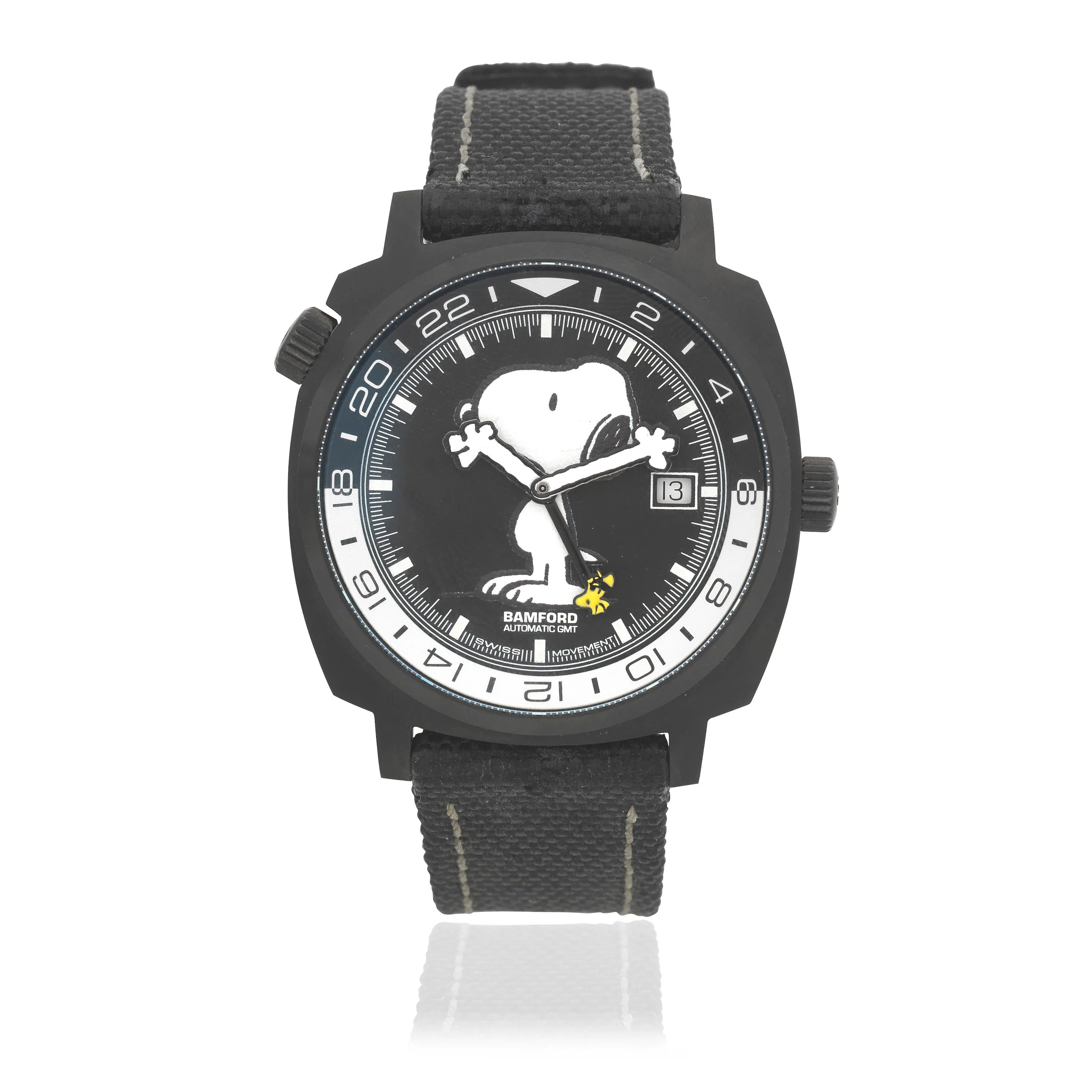 Bamford Snoopy GMT 40mm PVD Black