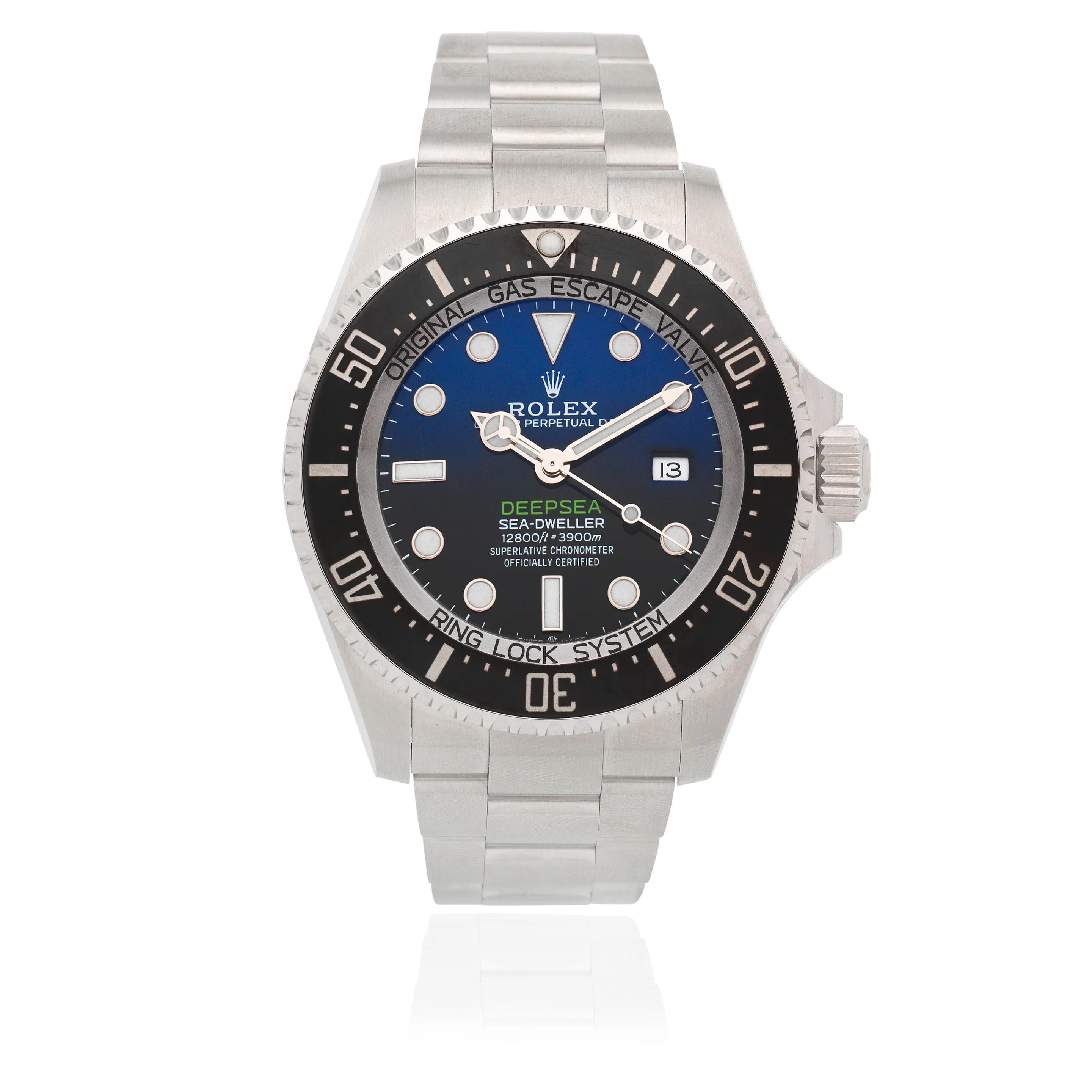 Rolex Sea-Dweller Deepsea 126660 44mm Stainless steel Blue