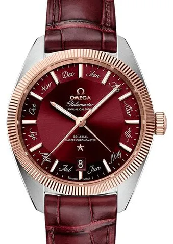 Omega Globemaster 130.23.41.22.11.001 41mm Stainless steel Red