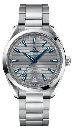 Omega Aqua Terra 220.10.41.21.06.001 41mm Stainless steel Gray