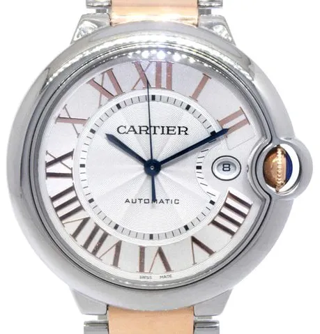 Cartier Ballon Bleu 3765 42mm Stainless steel Silver