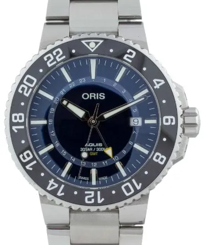 Oris Aquis 01 798 7754 4135-07 8 24 05PEB 43.5mm Stainless steel Blue