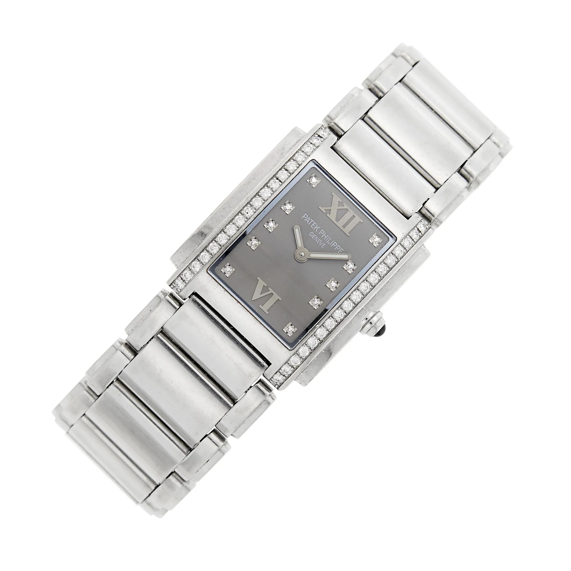 Patek Philippe Twenty~4 4910 25mm Stainless steel Silver