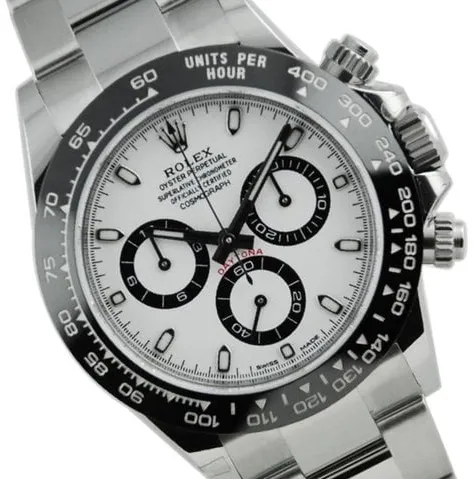 Rolex Daytona 116500LN 40mm Stainless steel White