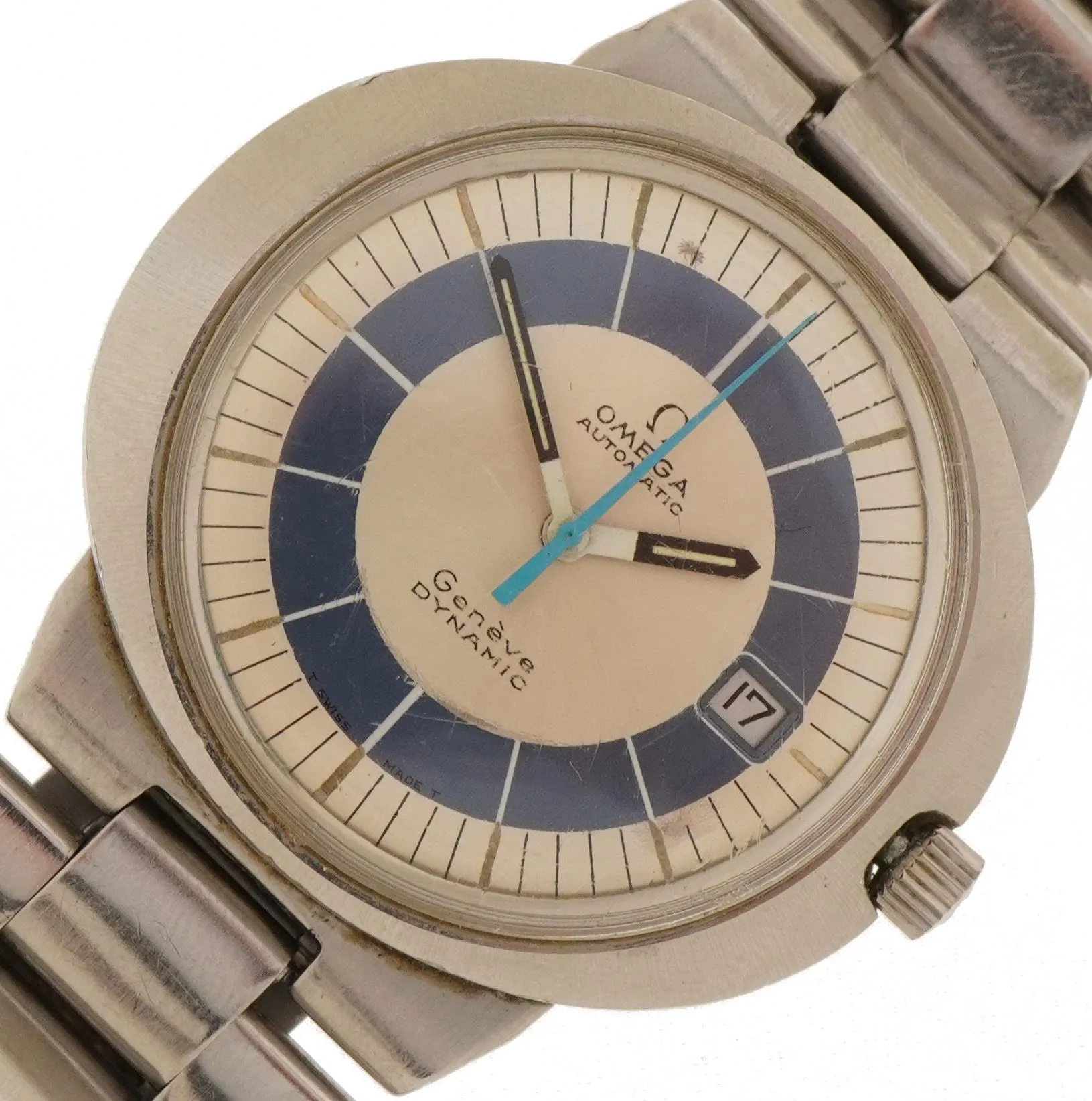 Omega Dynamic 33mm Stainless steel Champagne