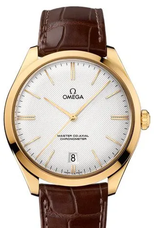 Omega De Ville 432.53.40.21.02.001 40mm Yellow gold Silver