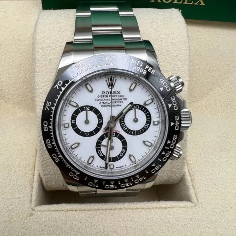 Rolex Daytona 116500LN 40mm Stainless steel White