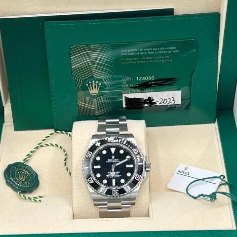 Rolex Submariner 124060 41mm Stainless steel Black