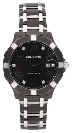 Concord Saratoga 320249 31mm Stainless steel Black