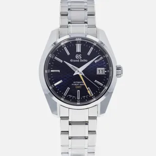 Grand Seiko Heritage Hi-Beat 36000 SBGJ225 40mm Stainless steel Blue