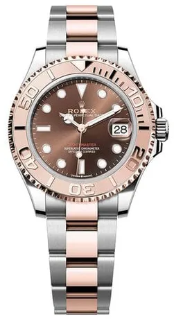 Rolex Yacht-Master 37 268621 37mm Yellow gold and Stainless steel Brown