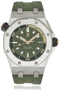 Audemars Piguet Royal Oak Offshore Diver 15720ST.OO.A052CA.01 Stainless steel Green