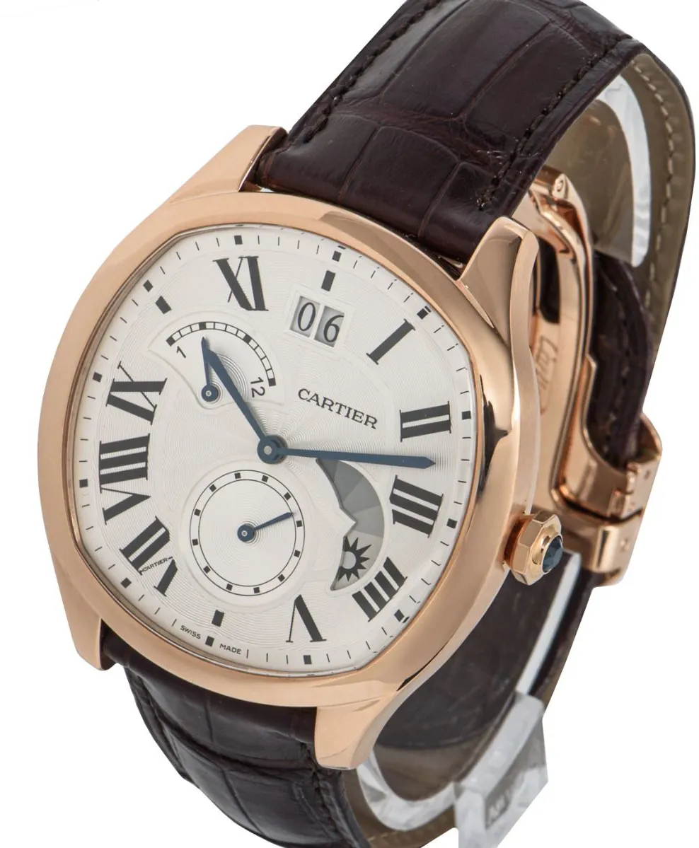 Cartier Drive de Cartier WGNM0005 41mm Rose gold Silver 1