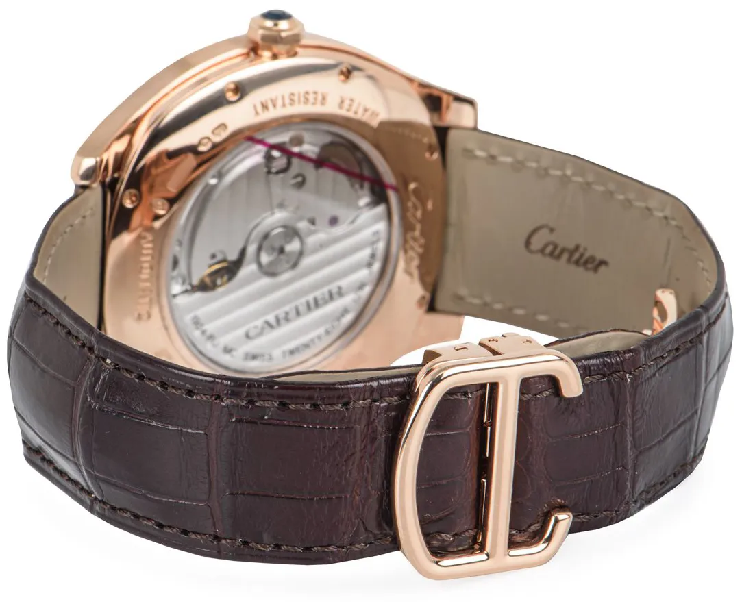 Cartier Drive de Cartier WGNM0005 41mm Rose gold Silver 2