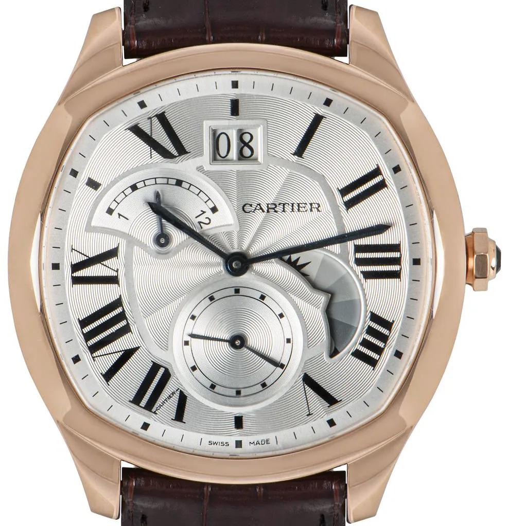 Cartier Drive de Cartier WGNM0005 41mm Rose gold Silver 4