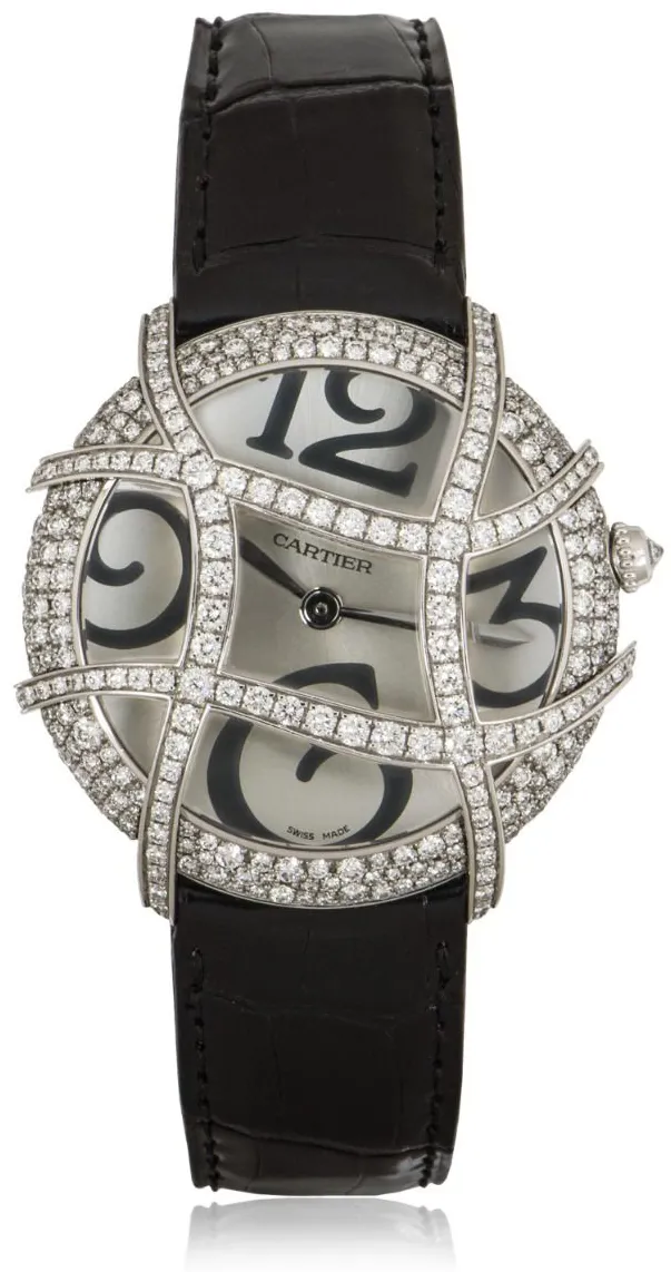 Cartier Ronde Solo WJ304350 36mm White gold Silver