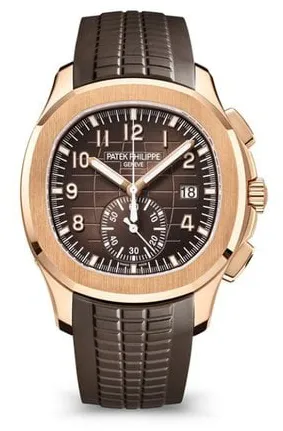 Patek Philippe Aquanaut 5968R-001 42mm Rose gold Brown