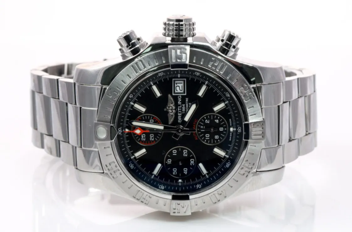 Breitling Avenger A13381111B1A1 43mm Stainless steel Black