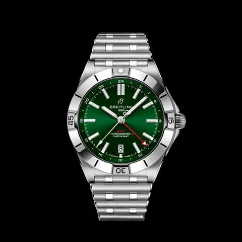 Breitling Chronomat A32398101L1A1 40mm Stainless steel Green