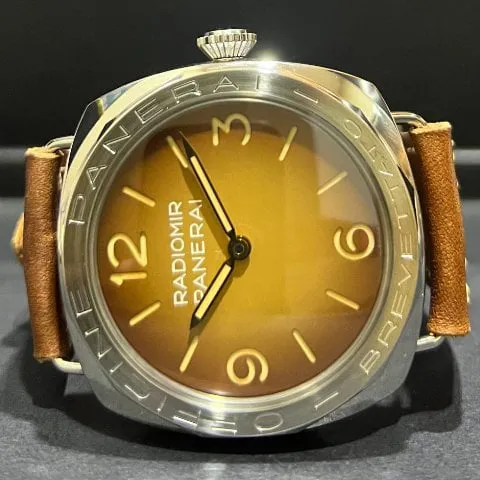 Panerai Radiomir PAM 00687 47mm Stainless steel Brown