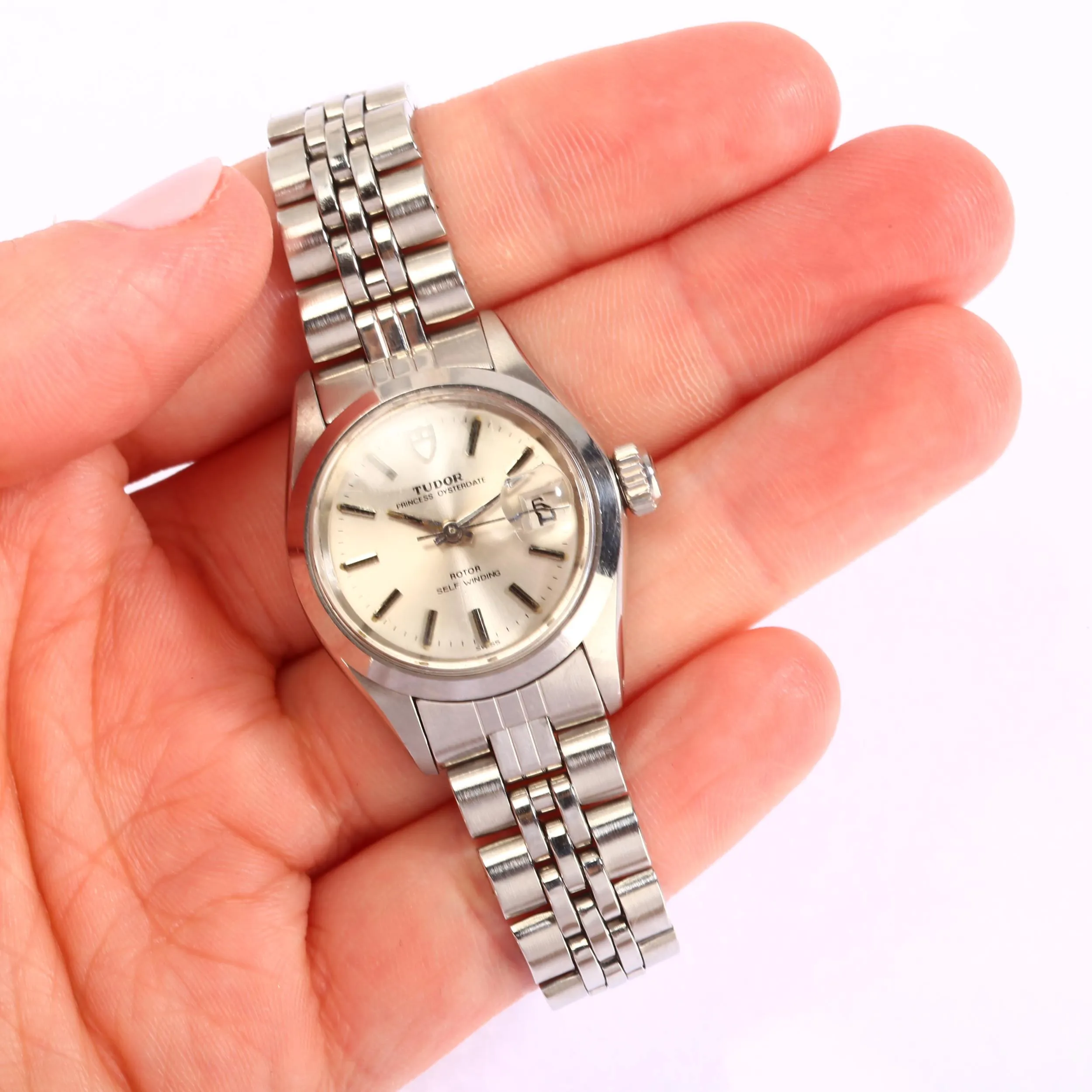 Tudor Princess Oysterdate 92400 25mm Stainless steel Silver 4