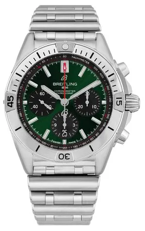 Breitling Chronomat AB0134101L1A1 42mm Stainless steel Green