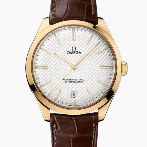 Omega De Ville 432.53.40.21.02.001 40mm Yellow gold Silver