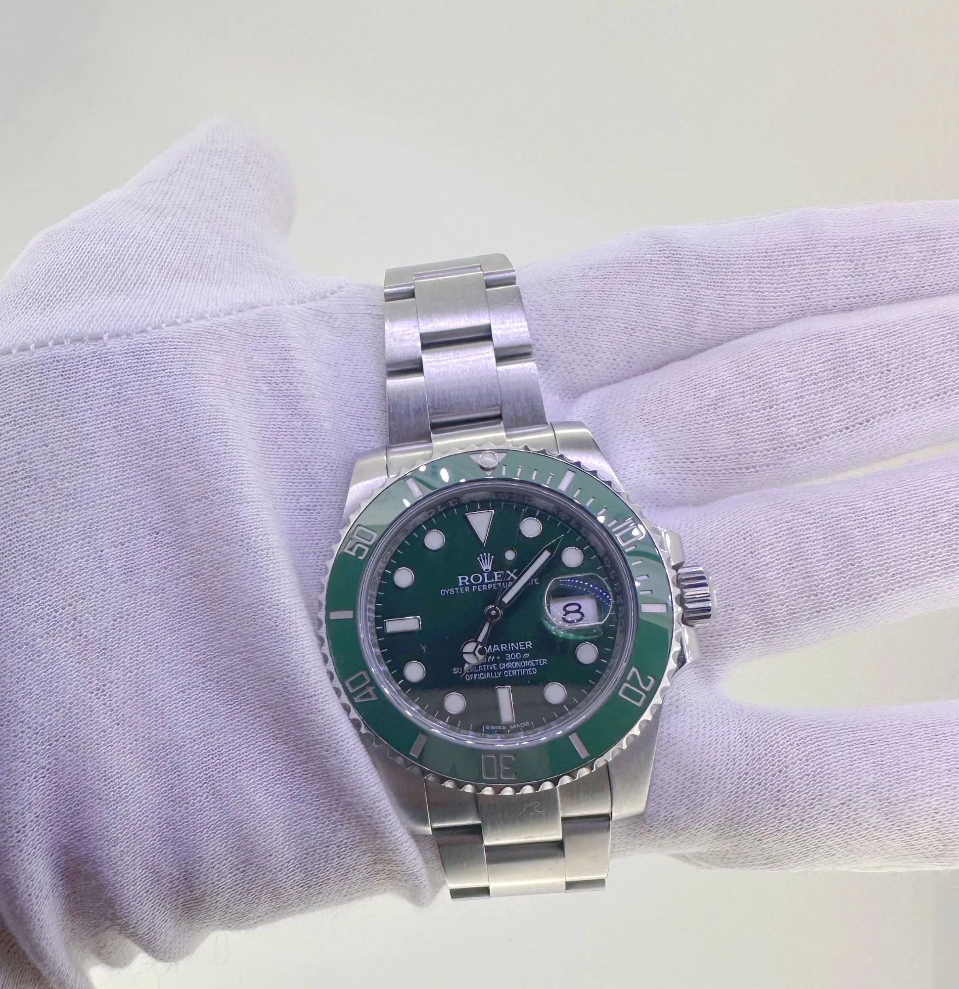 Rolex Submariner 116610LV 40mm Stainless steel Green 11