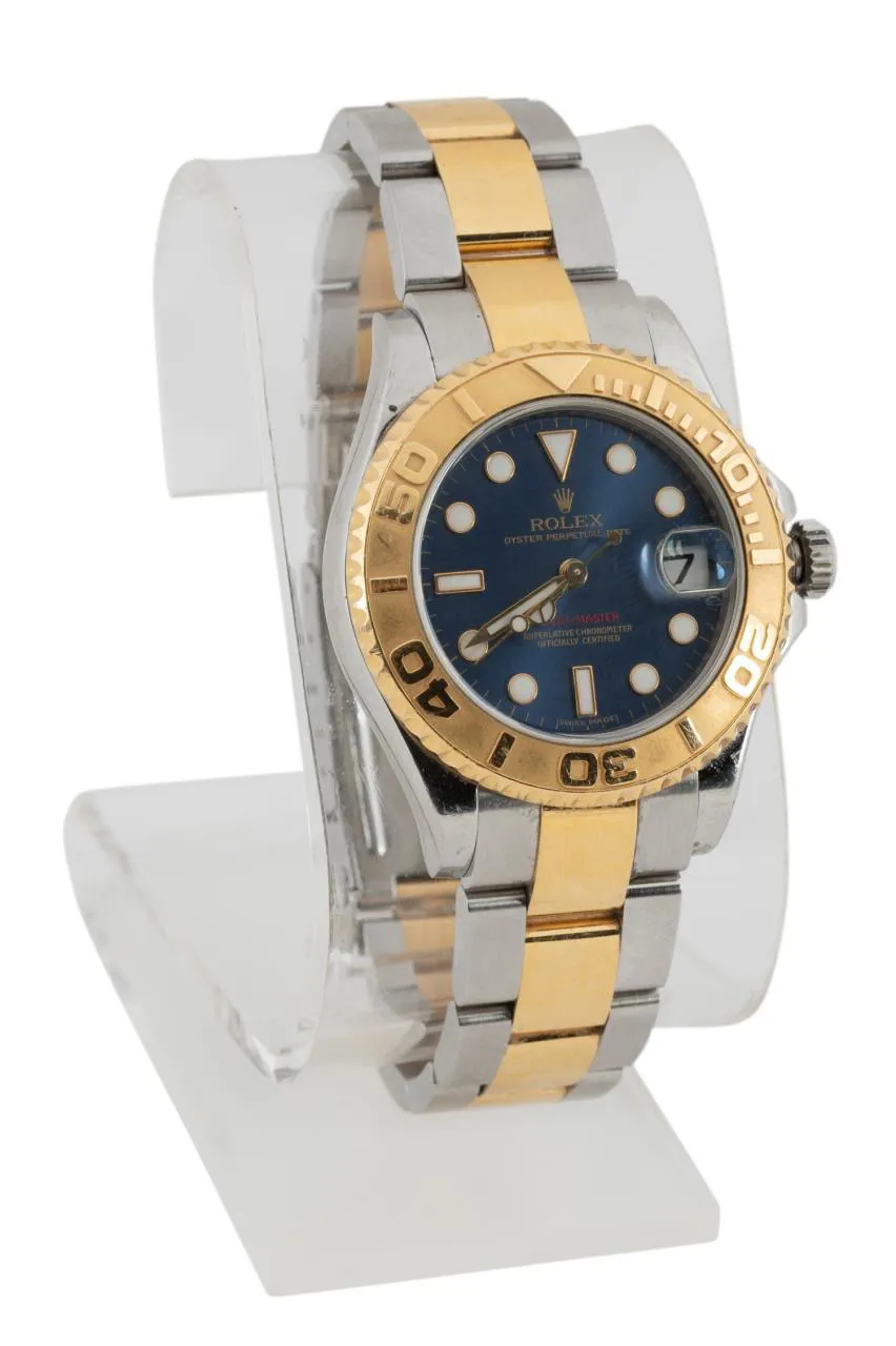 Rolex Yacht-Master 168623 29mm Yellow gold and Stainless steel Blue