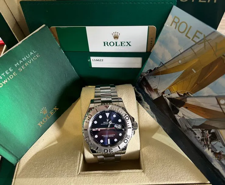 Rolex Yacht-Master 116622 40mm Stainless steel Blue 5