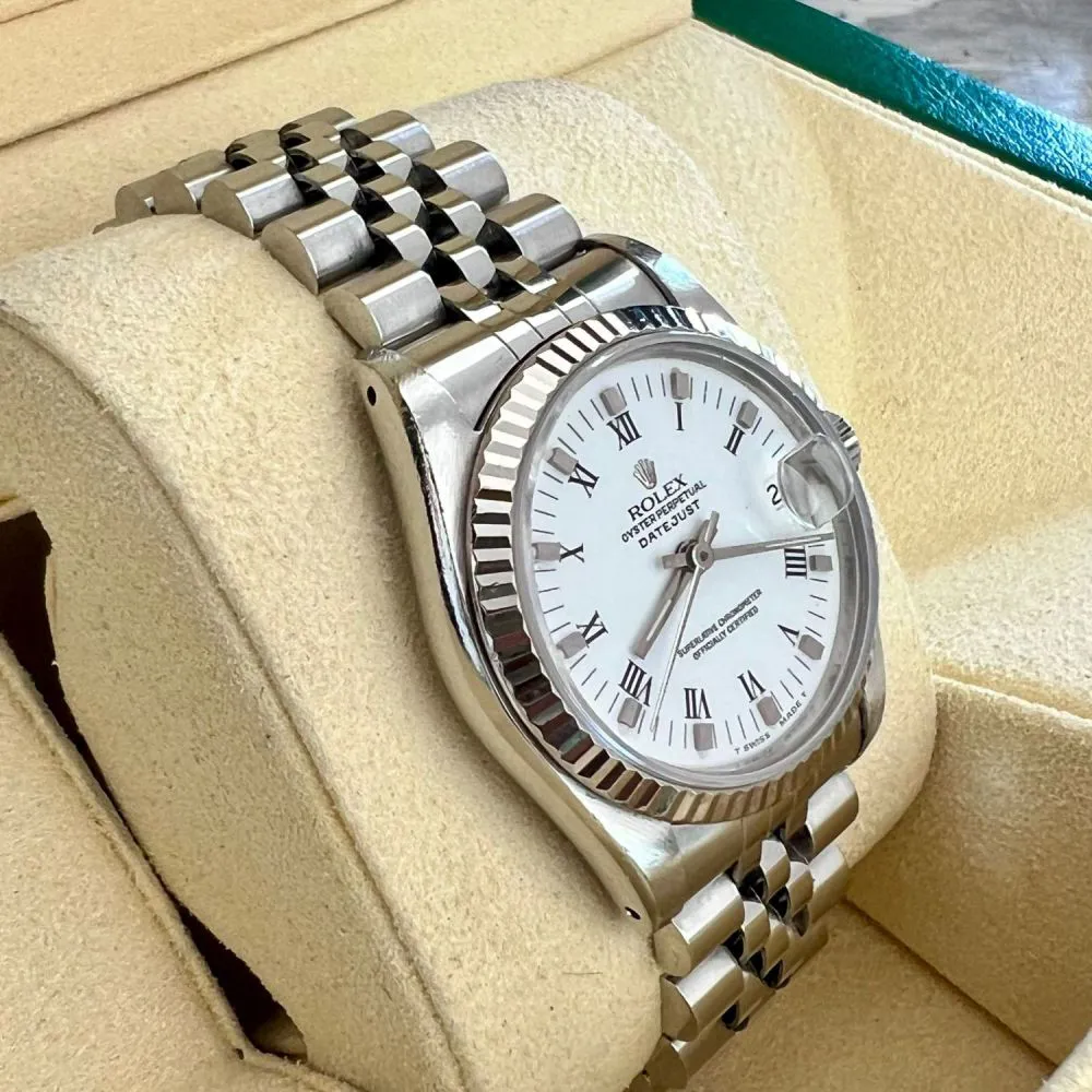 Rolex Lady-Datejust 79174 26mm Stainless steel White 1