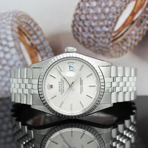 Rolex Datejust 36 16030 36mm Stainless steel Silver