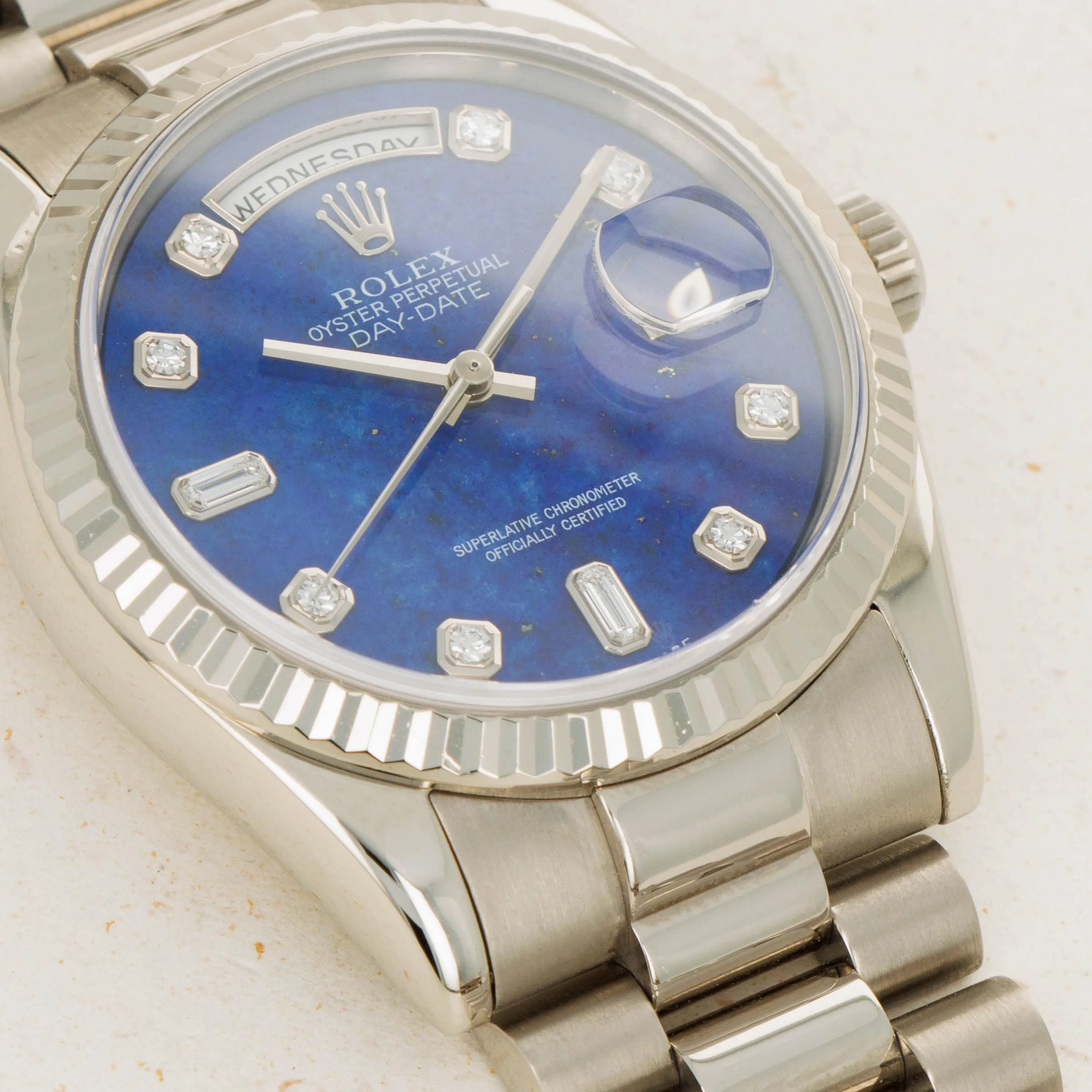 Rolex Day-Date 36 118239 36mm White gold Blue 1