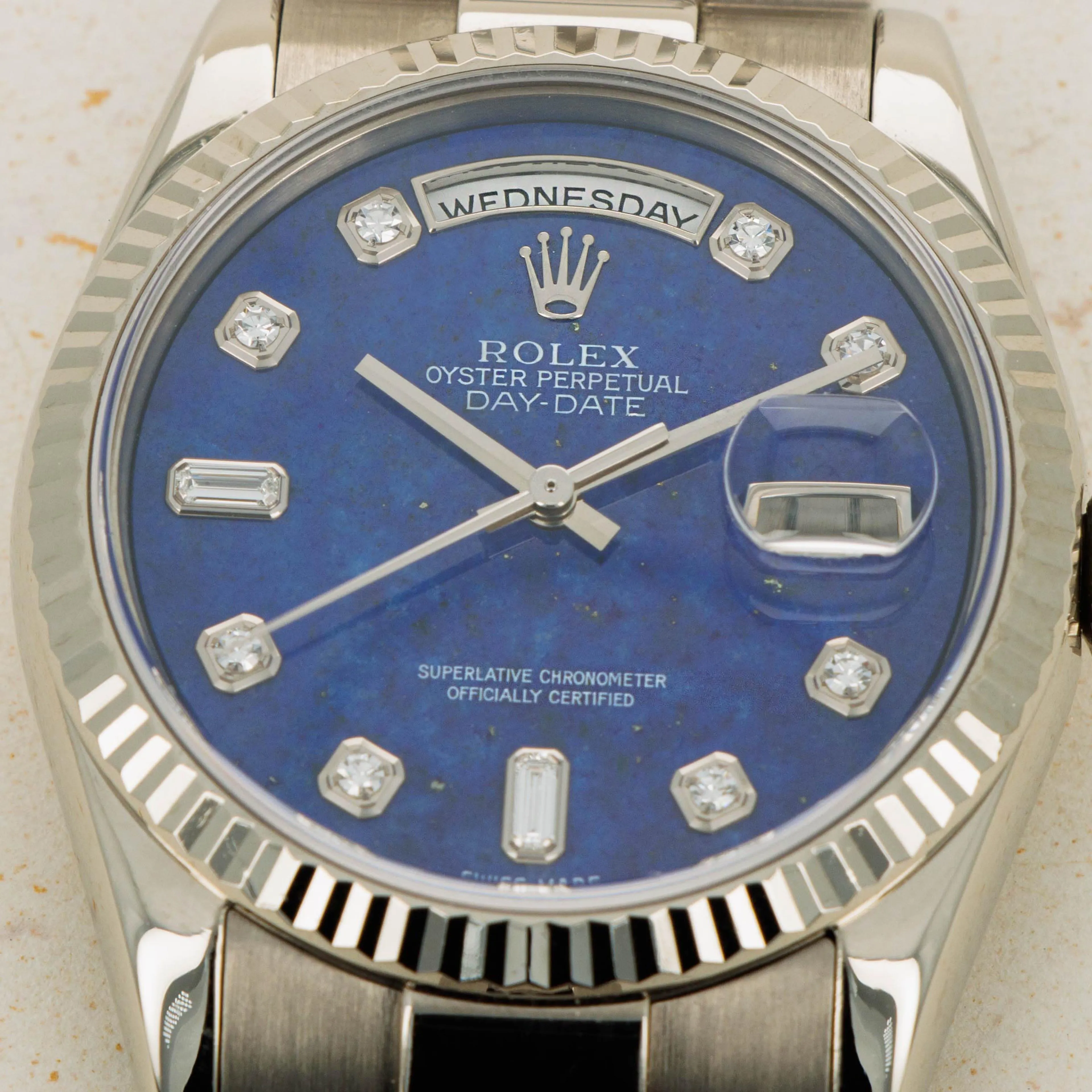 Rolex Day-Date 36 118239 36mm White gold Blue 10