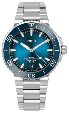 Oris Aquis 01 400 7763 4135-07 8 24 09PEB 43.5mm Stainless steel Blue