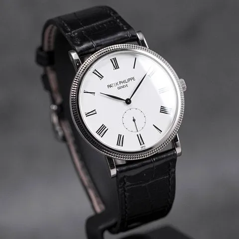 Patek Philippe Calatrava 5119G-001 36mm White gold White