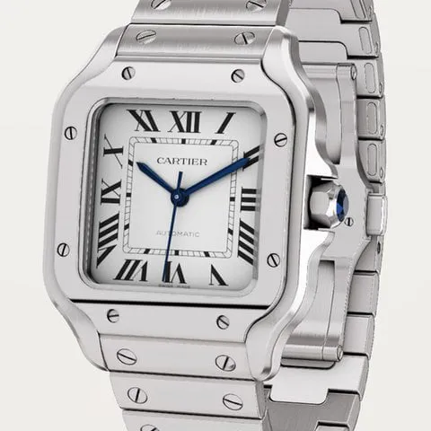 Cartier Santos WSSA0029 35mm Stainless steel Silver