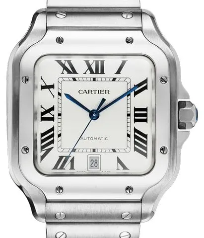 Cartier Santos de Cartier WSSA0018 40mm Stainless steel Silver