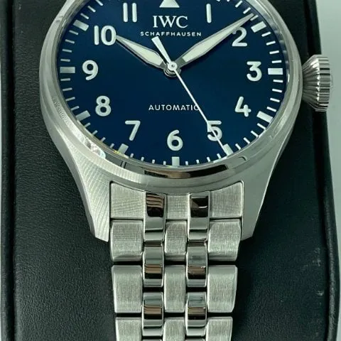 IWC Big Pilot IW329304 43mm Stainless steel Blue