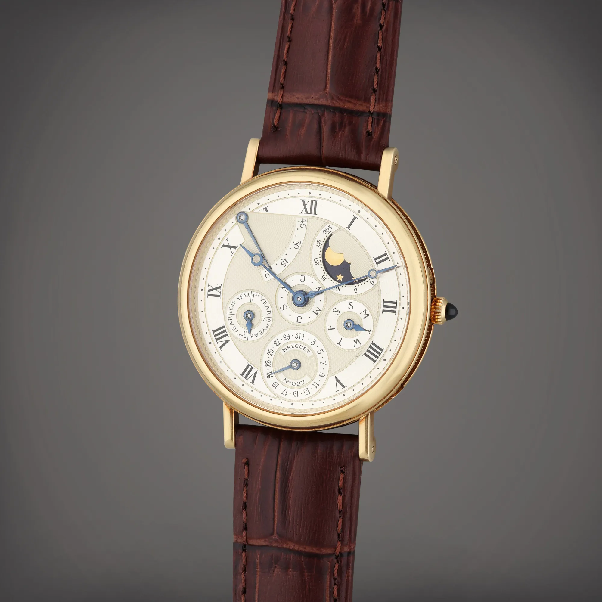 Breguet Classique 3310 36mm Yellow gold Silver