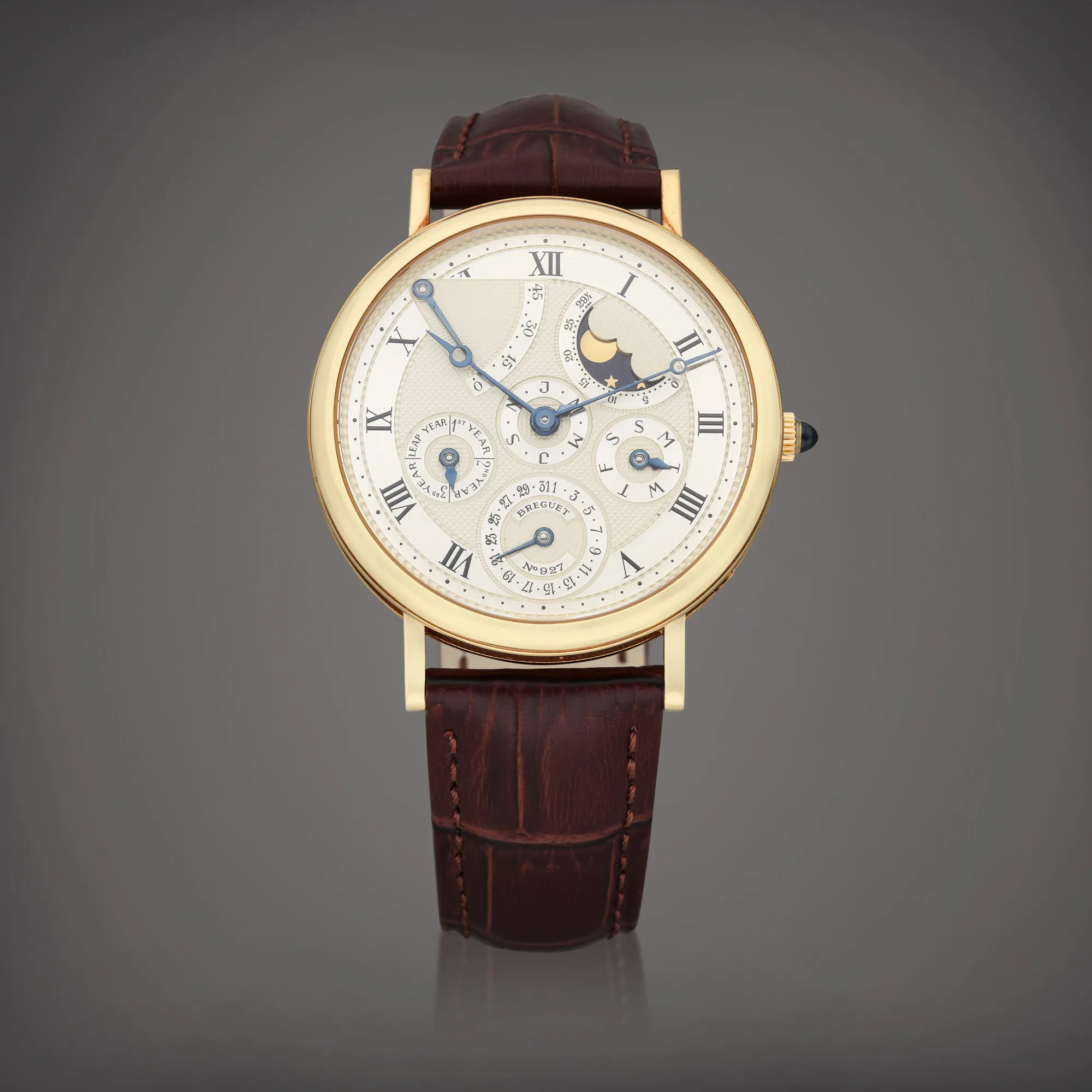 Breguet Classique 3310 36mm Yellow gold Silver 1