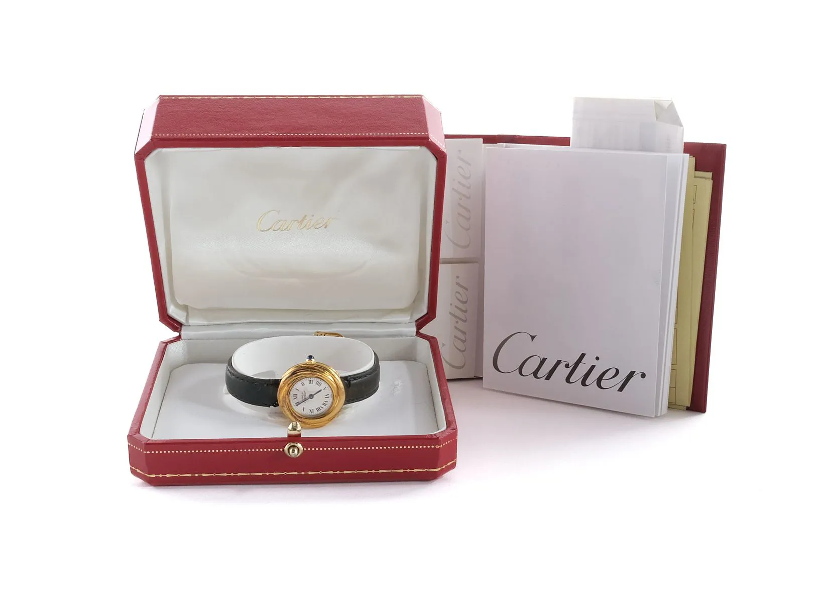 Cartier Trinity 26mm Yellow gold White