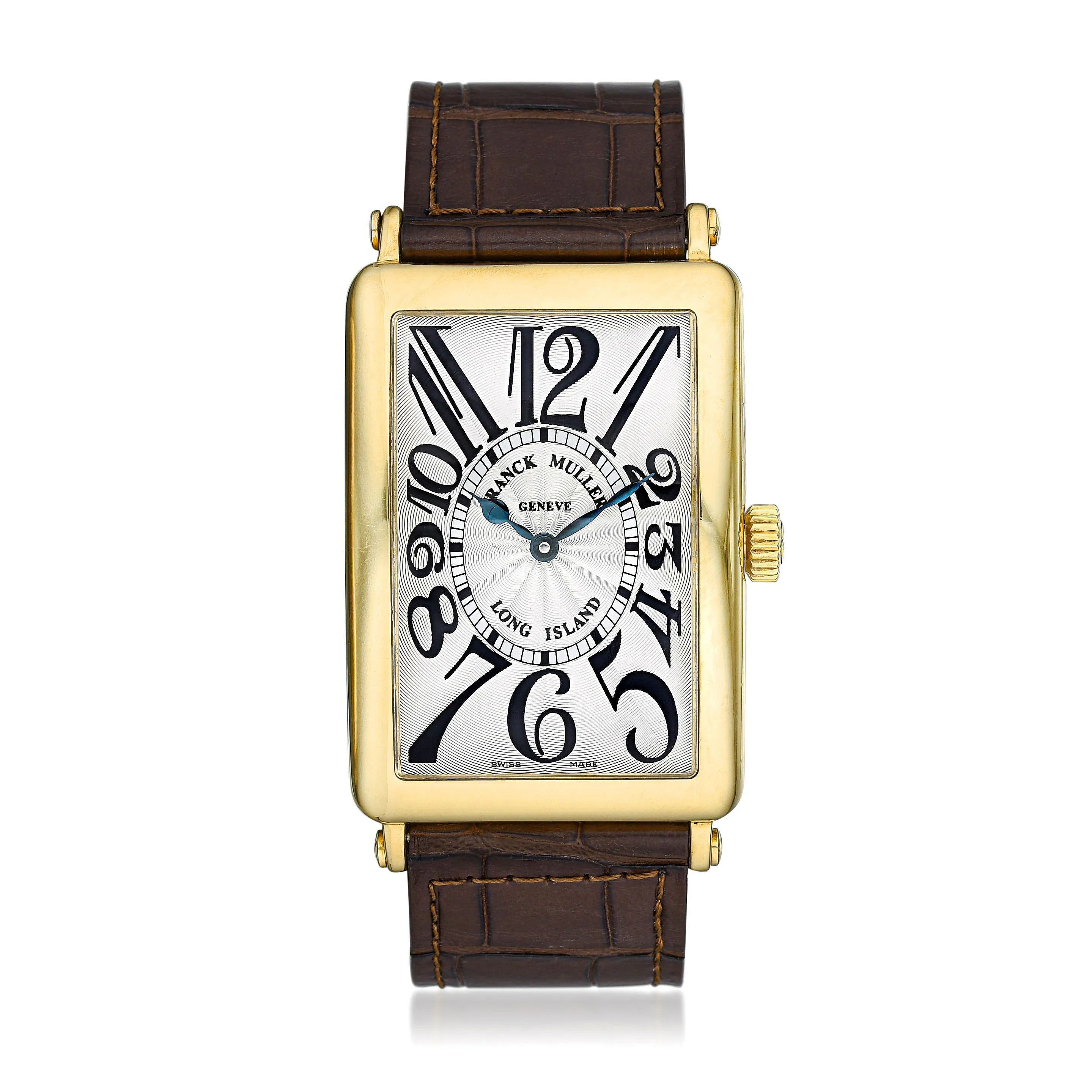 Franck Muller Long Island 1000 SC 30mm Yellow gold Silver